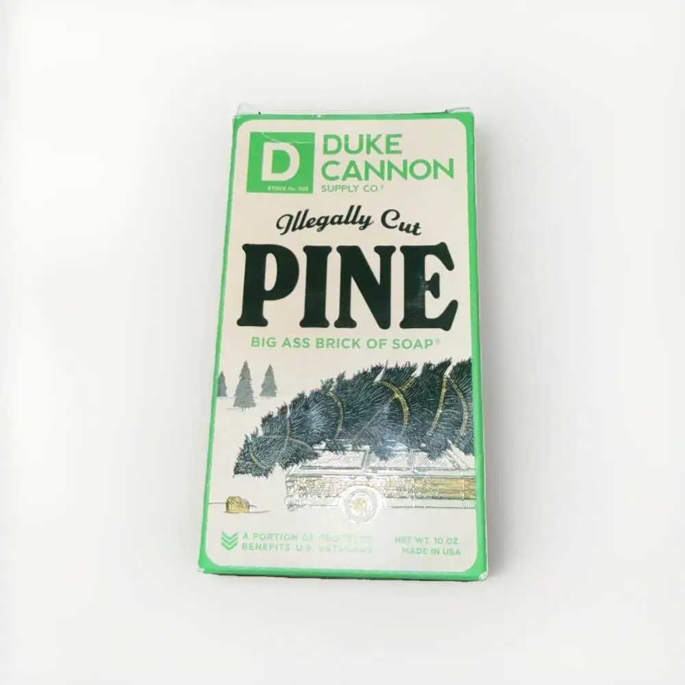 Duke Cannon Illegally Cut Pine Big Ass Brick of Soap 10 oz Bar